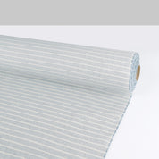 Upcycled Classic Striped Chambray – Blue/Ecru