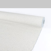 Upcycled Fine Striped Chambray – Ecru/Blue