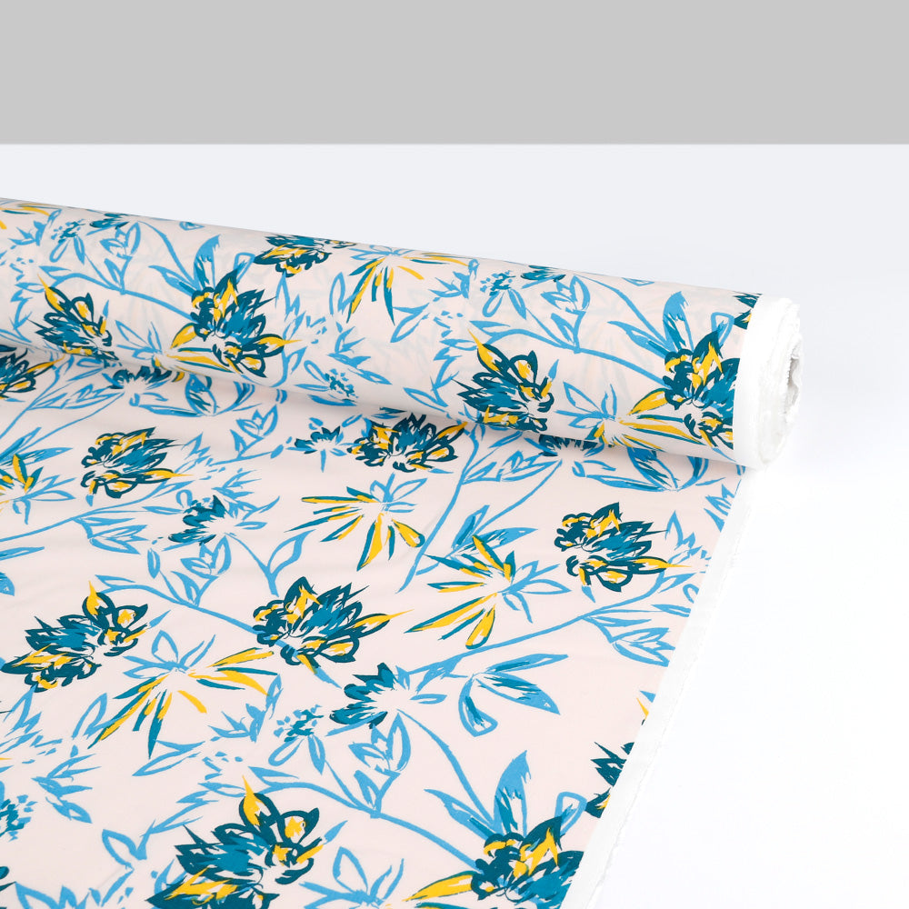 Alstroemeria Cotton / Rayon - Azure Mix