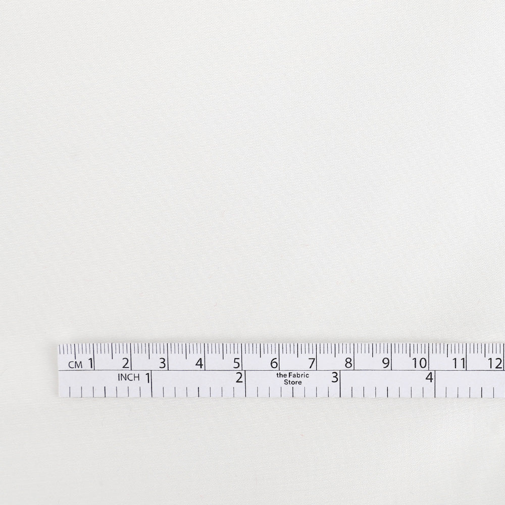 Lightweight Viscose Taffeta - Light Ivory