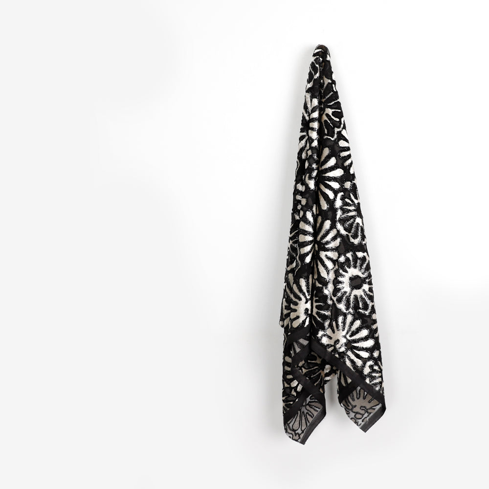 Aster Devoré Velvet - Ivory