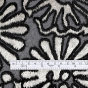 Aster Devoré Velvet - Ivory