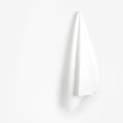 Poly Grosgrain - White