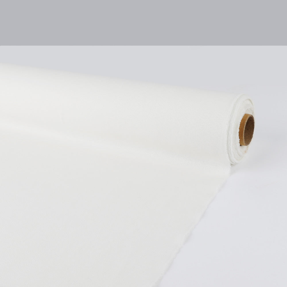 Micro Basketweave Linen - Ivory