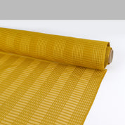 Sheer Check Silk - Old Gold