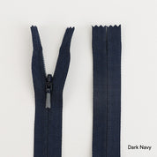 Invisible Zips - 23cm - Dark Navy