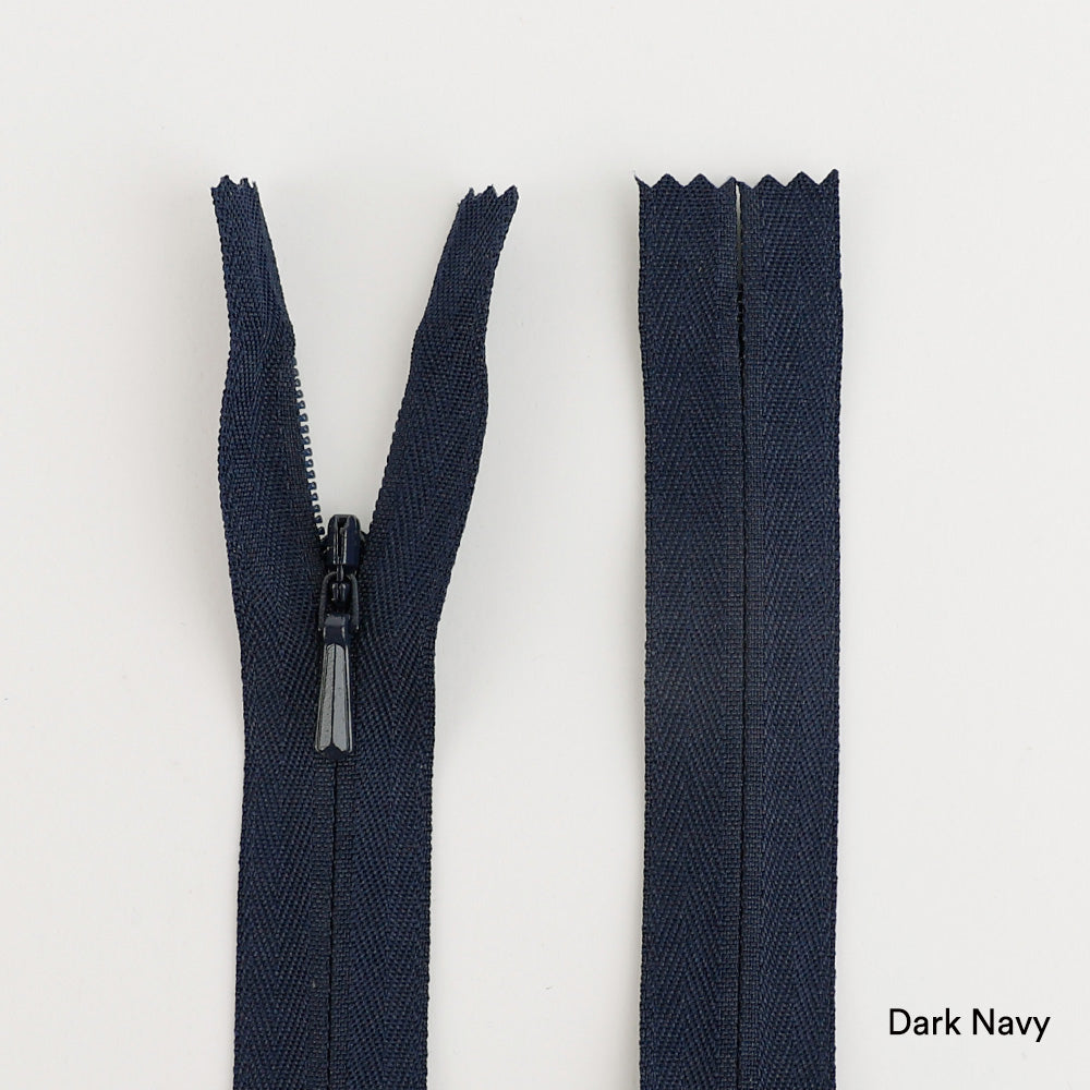 Invisible Zips - 60cm - Dark Navy