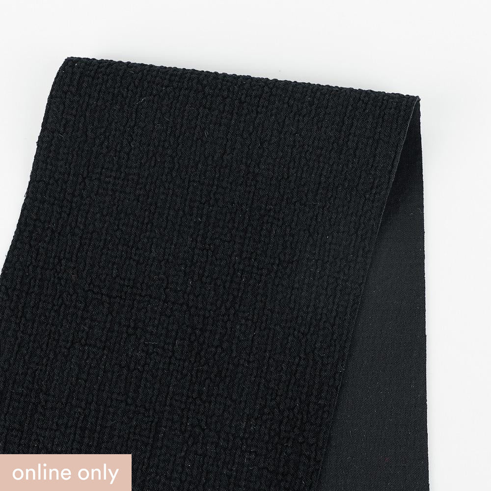 Mottled Suiting - Black
