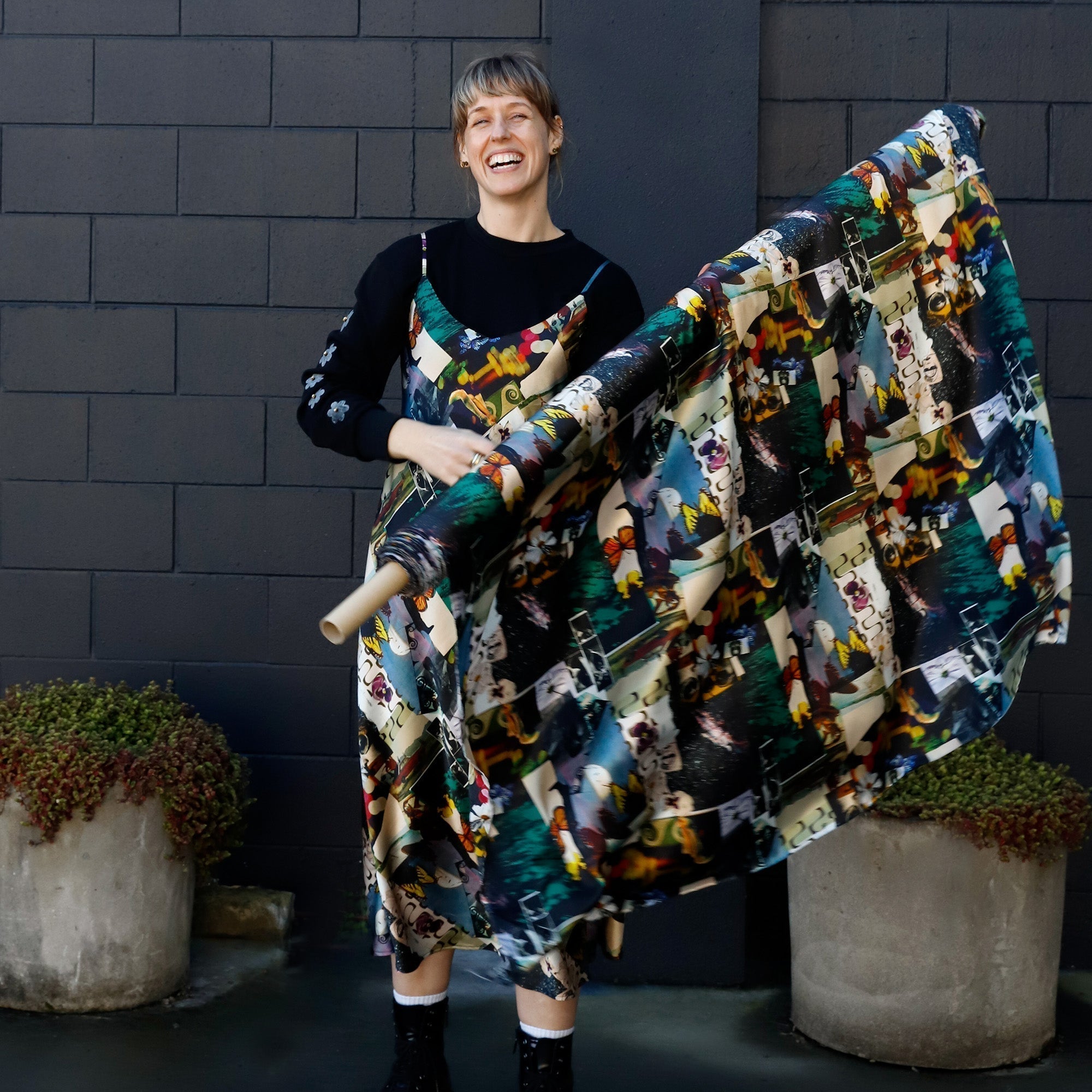 Staff Make - Genevieve's Sadie Slip + Merino Tee
