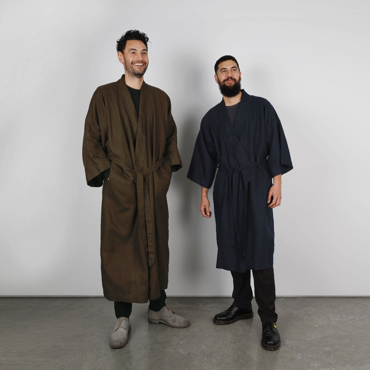 Make by TFS — Lucie Robe in Heavyweight Linen