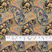 Liberty Organic Tana Lawn - Zig Zag Paisley/A