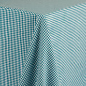 Gingham Cotton - Marine