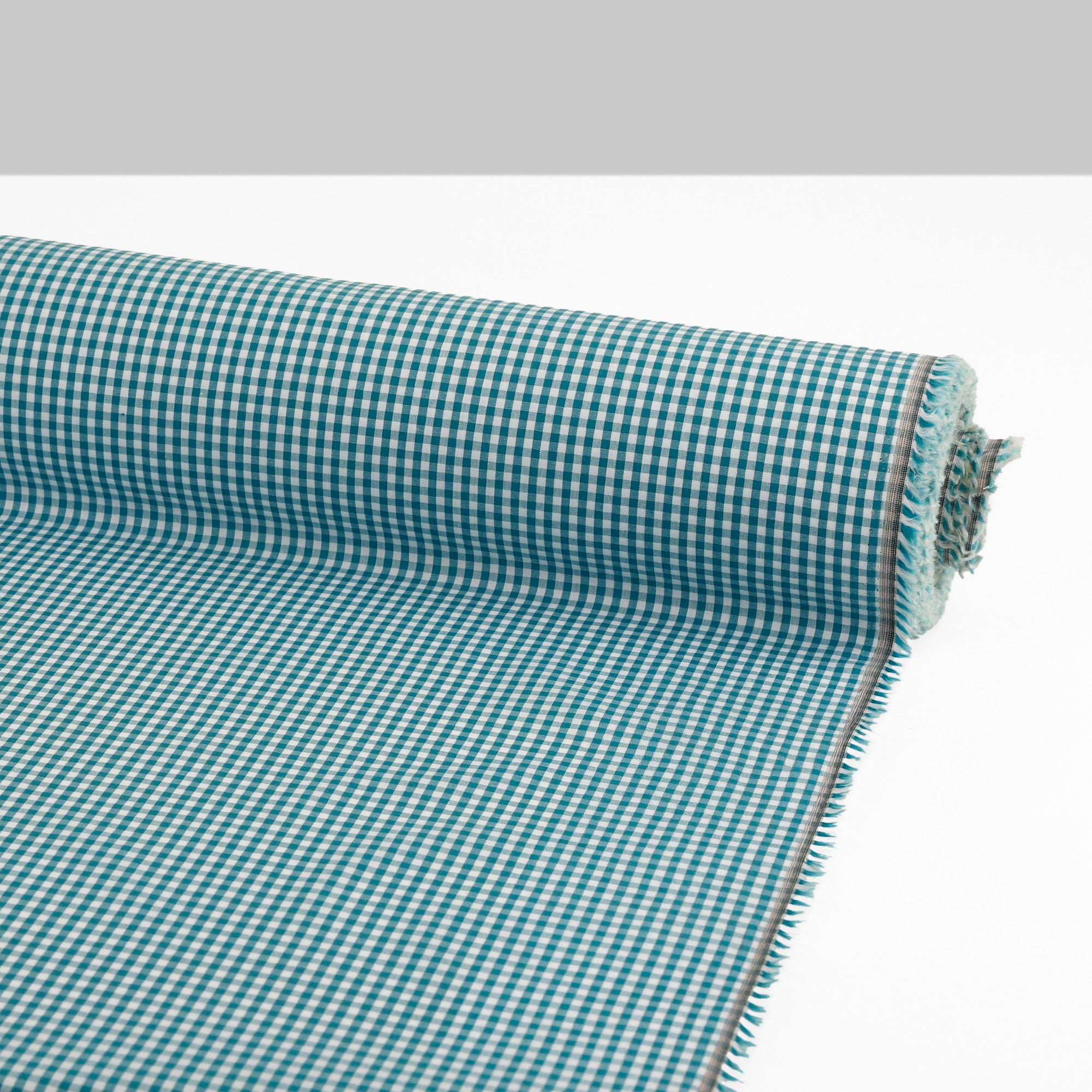 Gingham Cotton - Marine