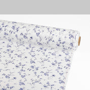 Wisteria Mandevilla Linen - Blue
