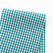 Gingham Cotton - Marine