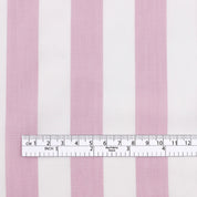 Bold Stripe Cotton - Foxglove