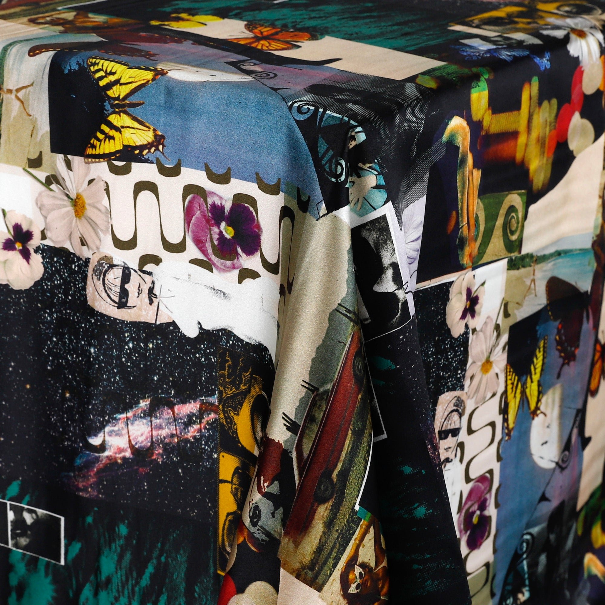 Road Trip Silk Satin - Multi