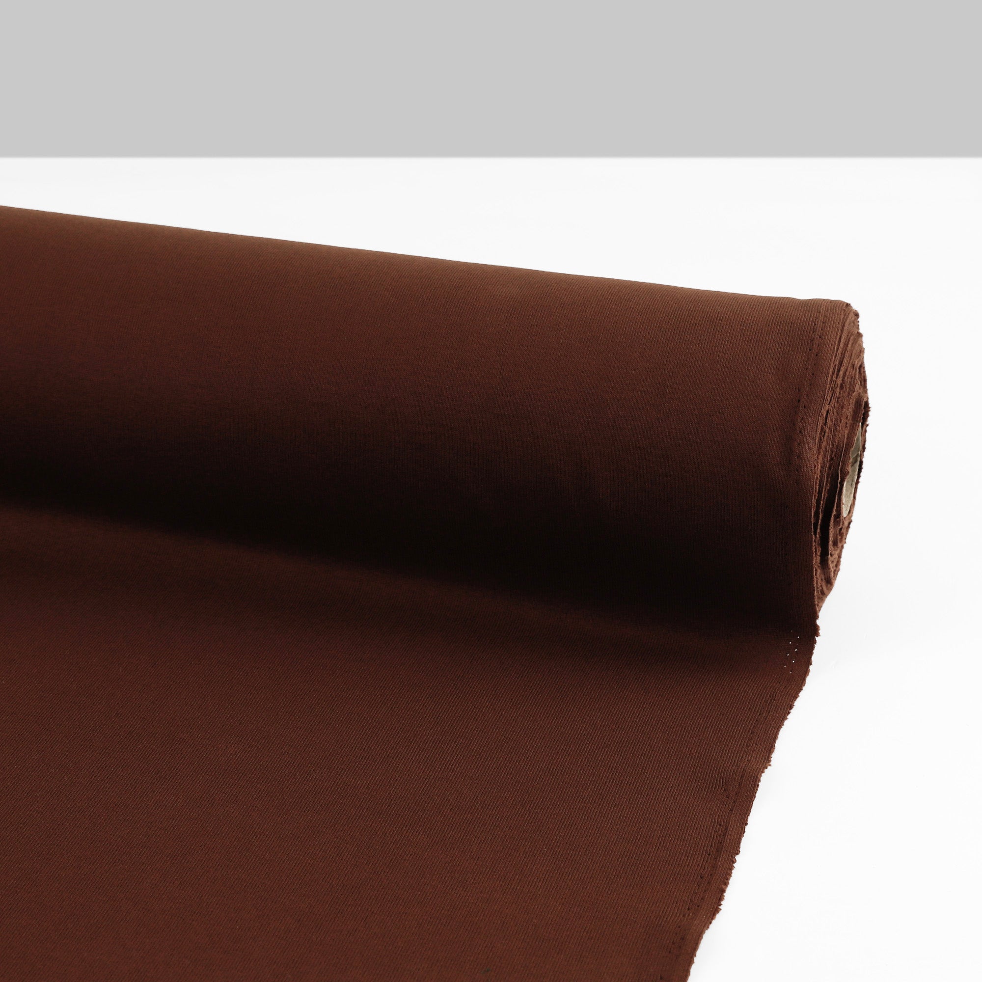 Organic Cotton 1x1 Rib - Cacao