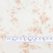 Flirty Floral Linen - Soft Peach