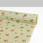 Picnic Posy Linen - Green Mix