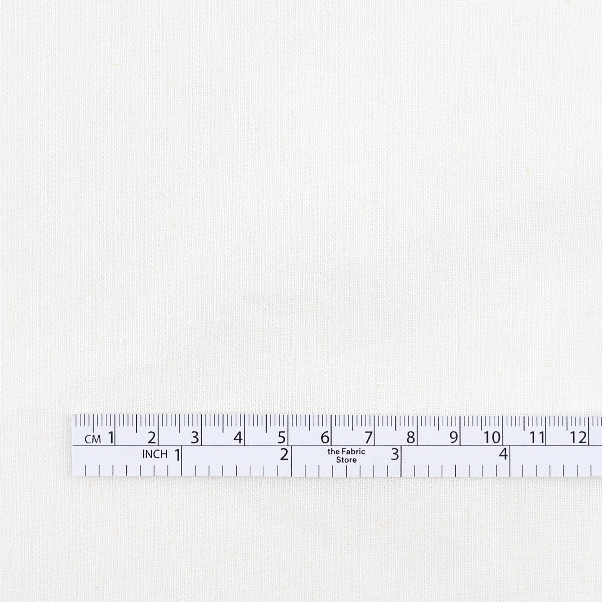 Lightweight Linen - White