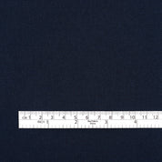 Wool Twill Suiting - Classic Navy