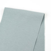 Wide Organic Cotton Rib - Duck Egg