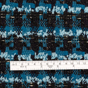 Textured Cotton Blend Tweed - Robin