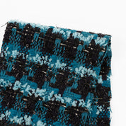 Textured Cotton Blend Tweed - Robin