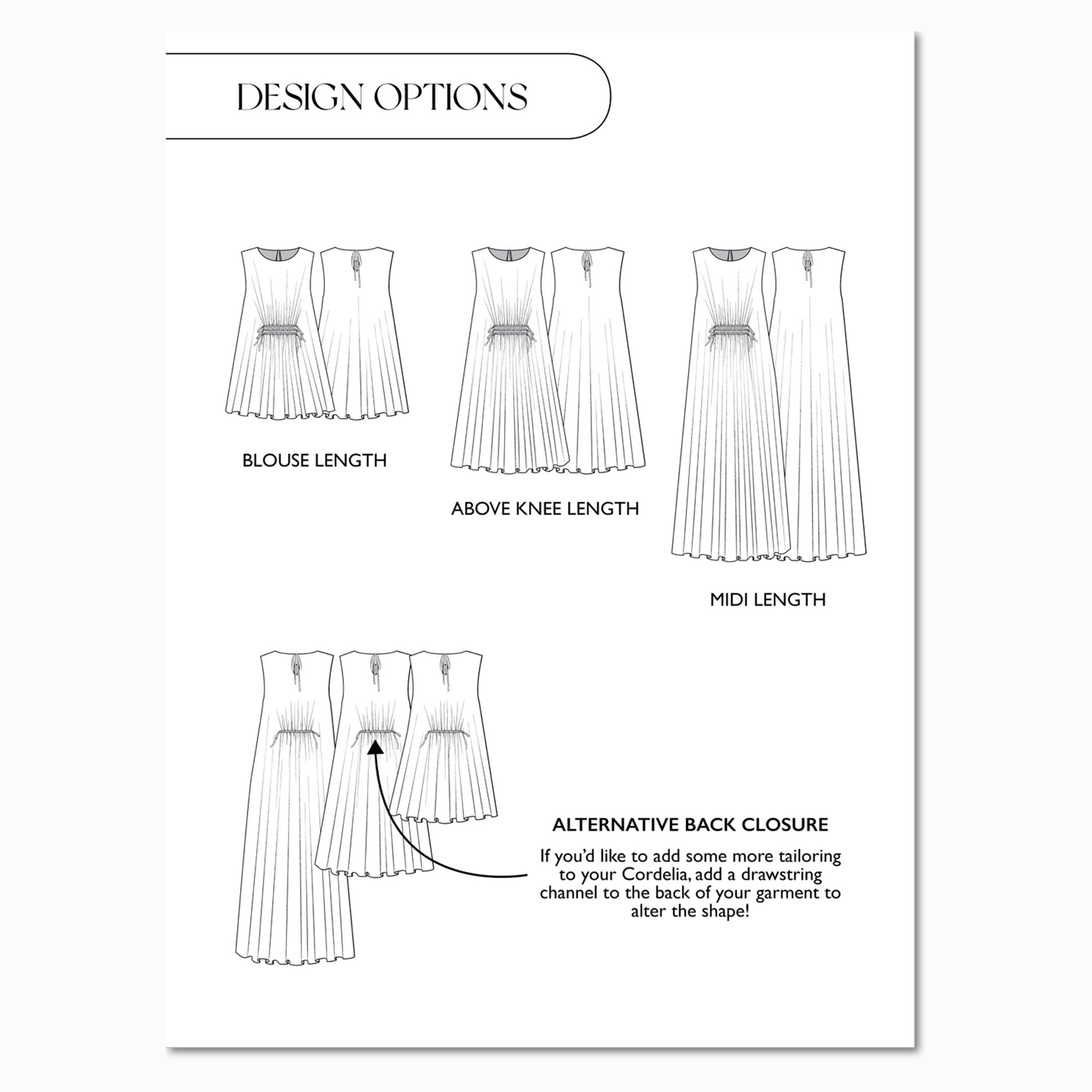 Veronica Tucker -  Cordelia Dress & Top/PDF