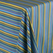 Multi Stripe Stretch Cotton Sateen - Day