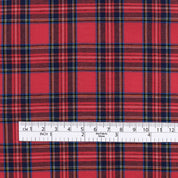 Lightweight Cotton Plaid - Red Mix