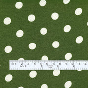 Viscose Crepe - Field Polka Dot