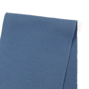 Wide Organic Cotton Rib - River