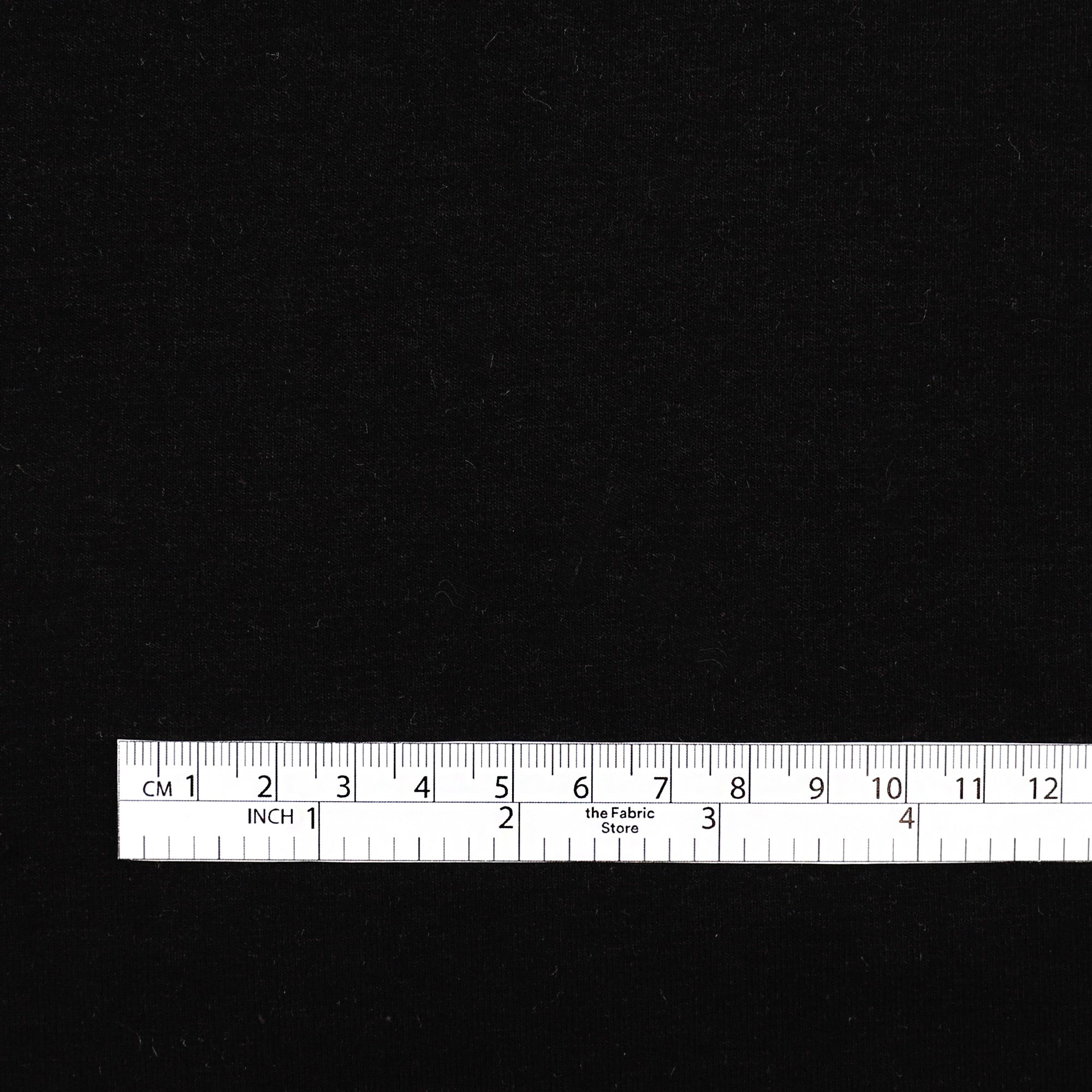 Bamboo Cotton Sweatshirting - Black