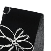 Viscose Crepe - Crayon Flowers