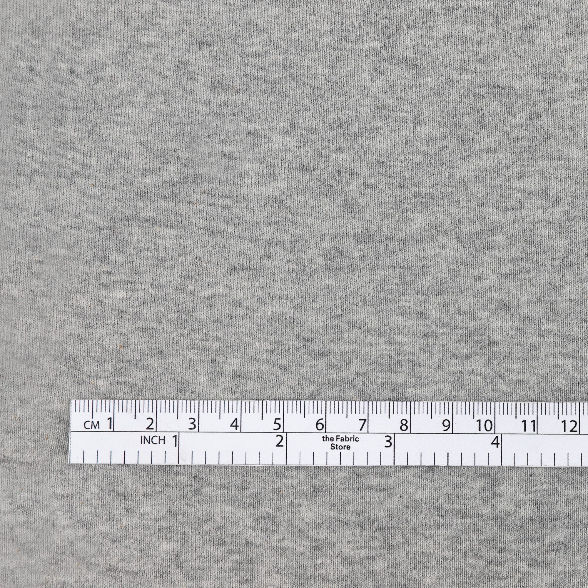 Soft Organic Cotton 1x1 Rib - Grey Marle