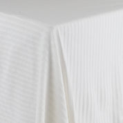Wide Piqué Cotton Rib - Snow