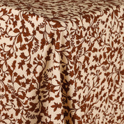 Floral Vines Organic Cotton - Maple