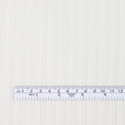 Wide Piqué Cotton Rib - Snow