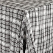 Brushed Plaid Cotton - Stone