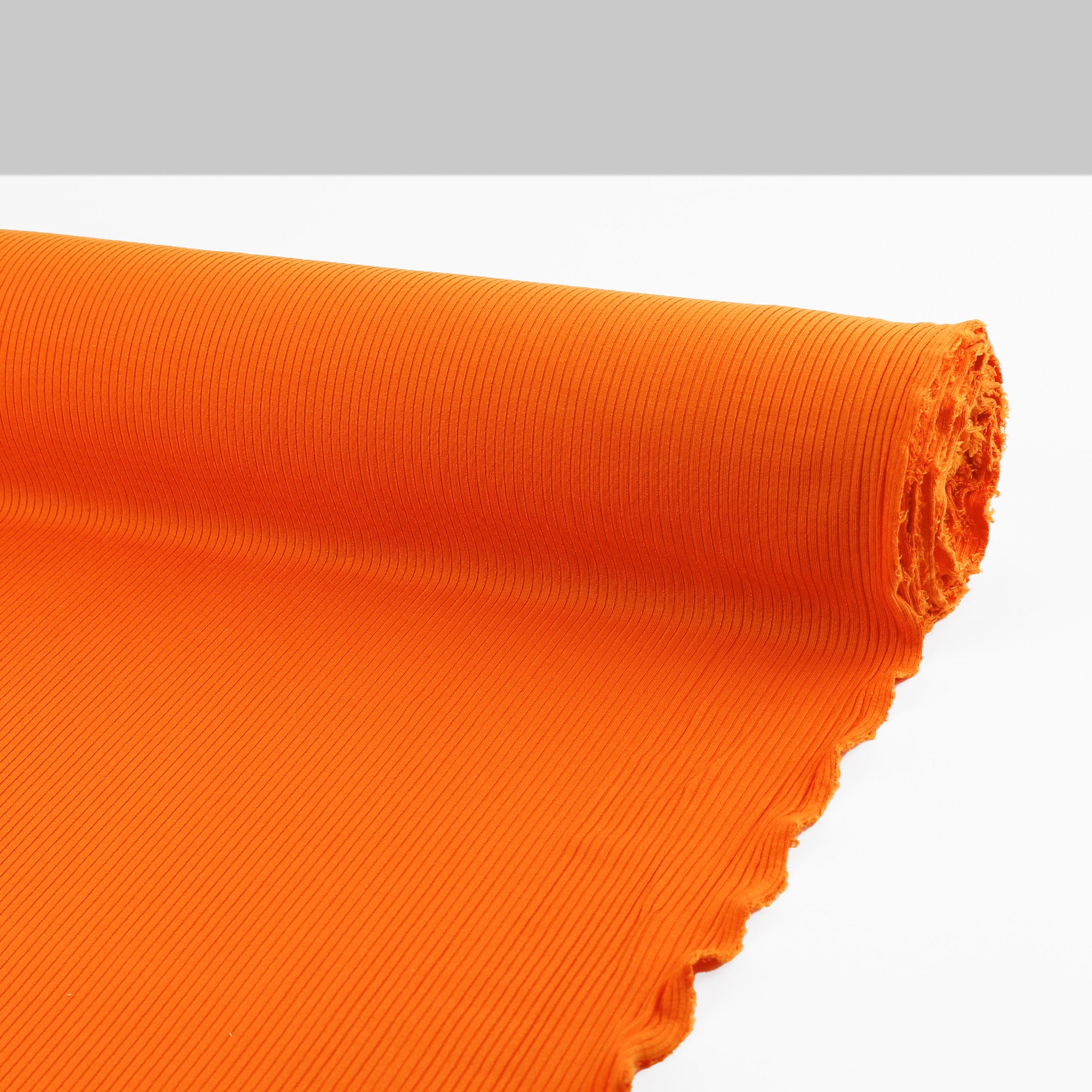 Tencel Stretch Rib - Carrot