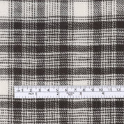 Brushed Plaid Cotton - Stone