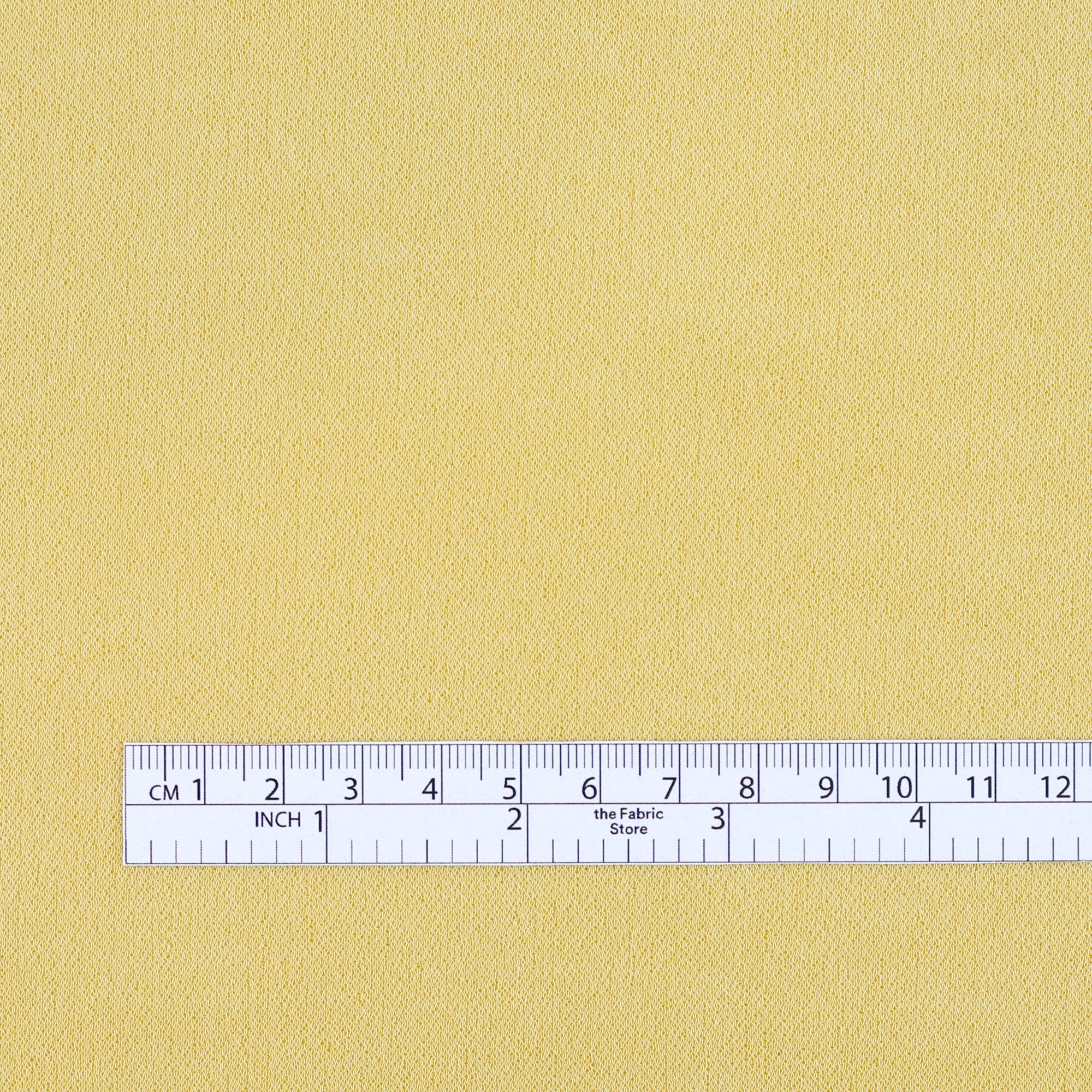 Viscose Crepe Double Jersey - Banana