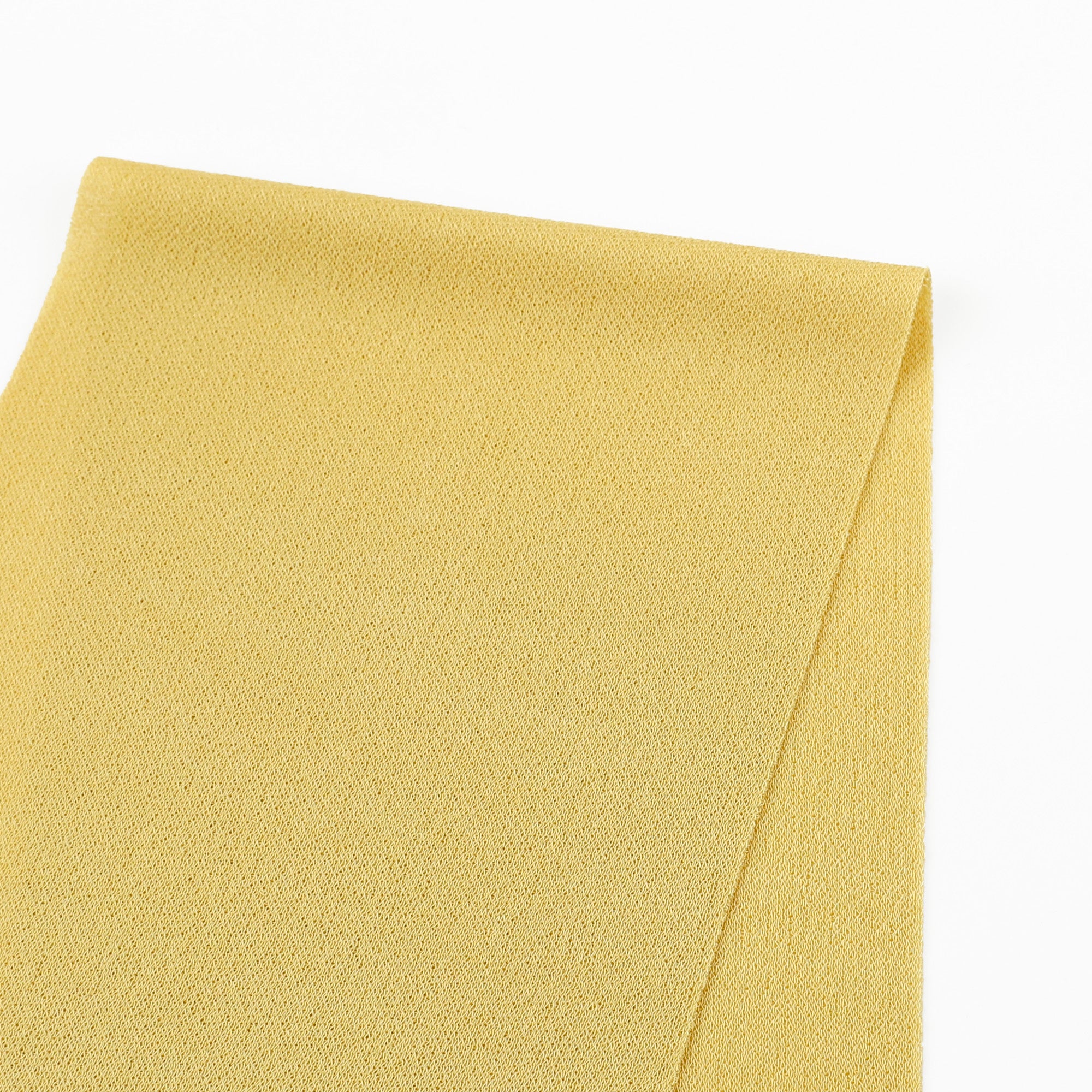 Viscose Crepe Double Jersey - Banana