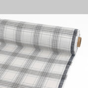Brushed Plaid Cotton - Dove