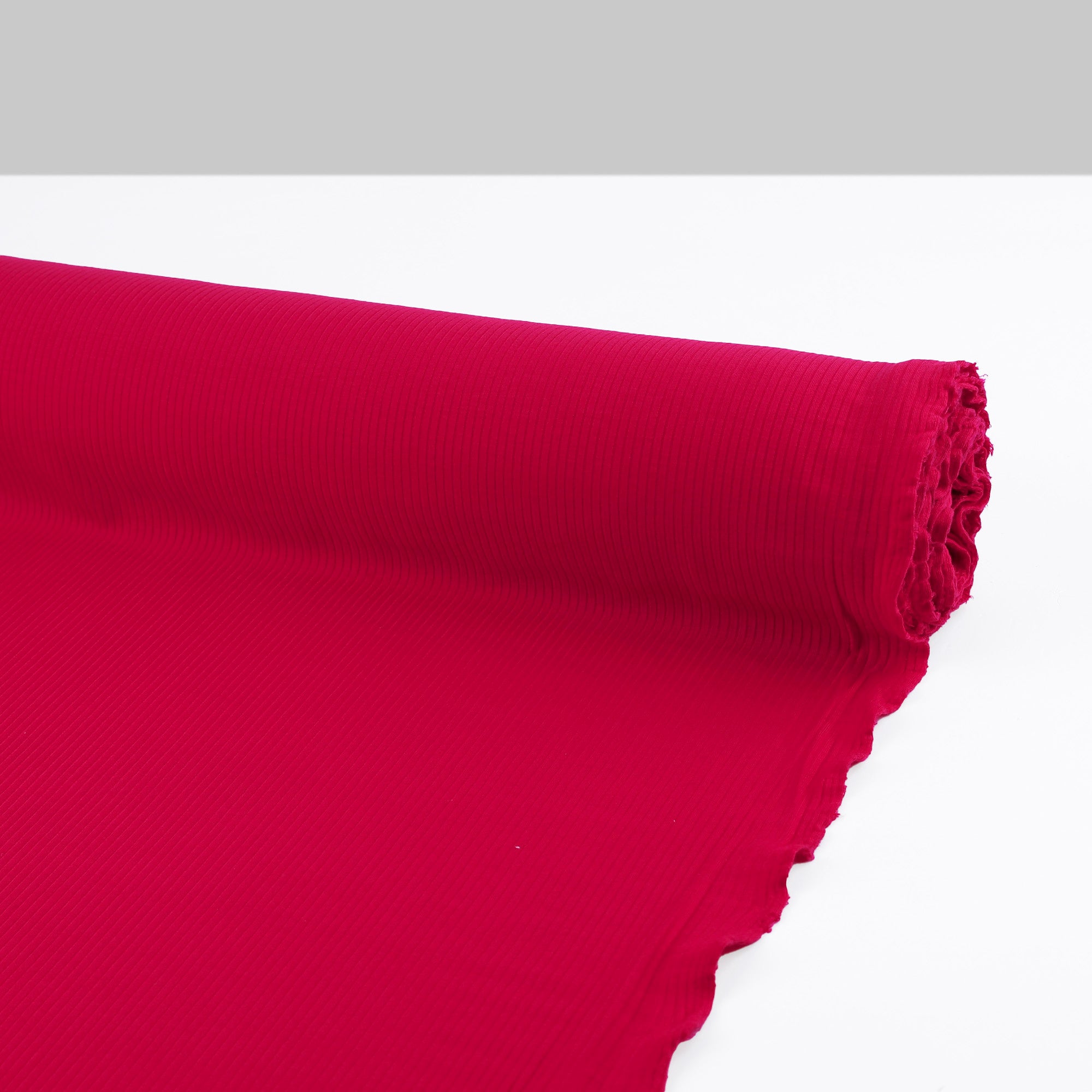 Tencel Stretch Rib - Hibiscus