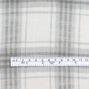 Brushed Plaid Cotton - Dove
