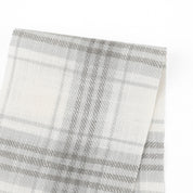 Brushed Plaid Cotton - Dove