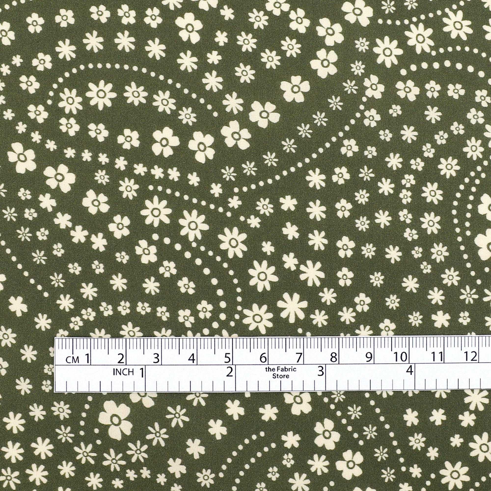 Bandana Floral Cotton Lawn - Grove
